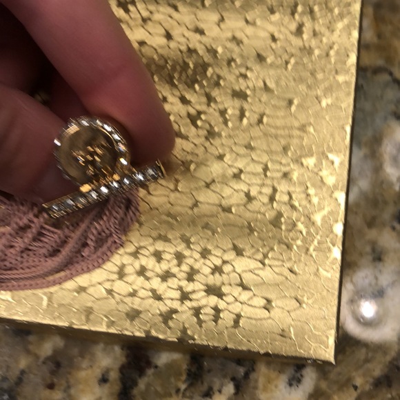 👗 BAR III toggle 23 pink chain bracelet gold - Picture 10 of 13